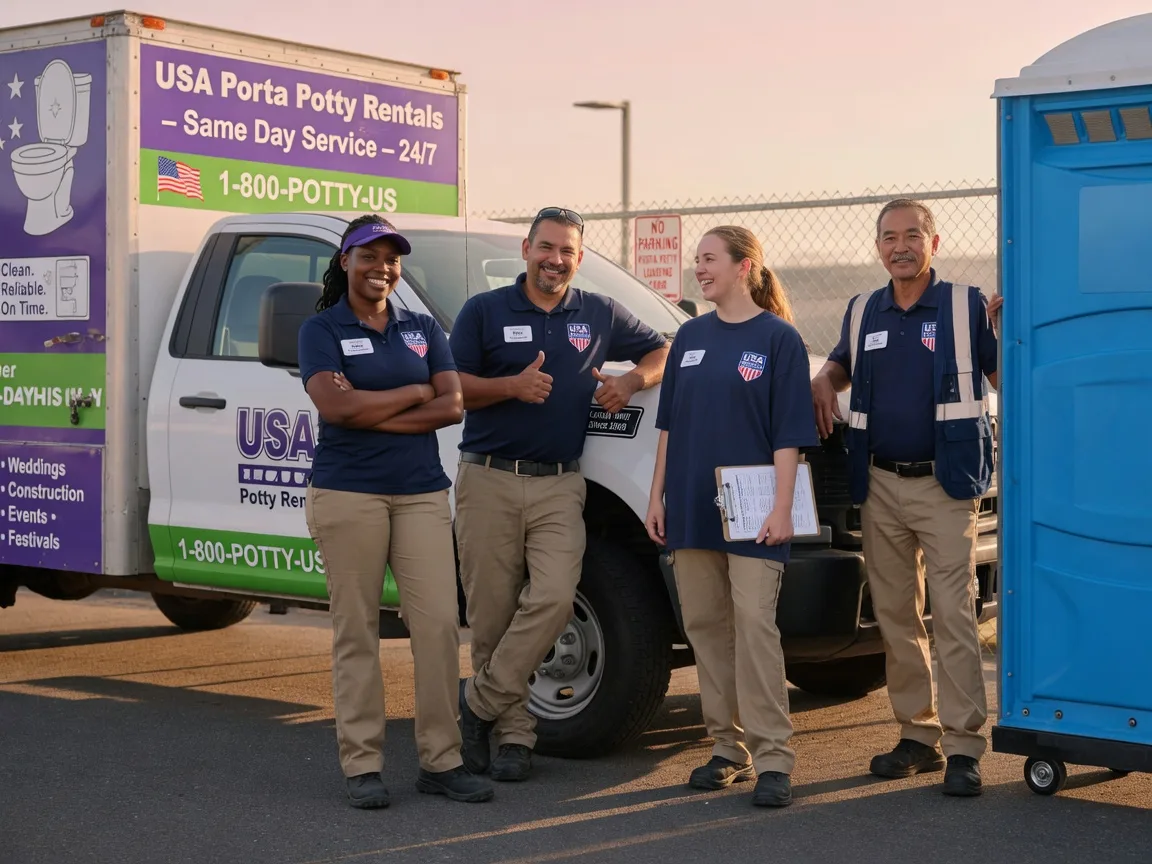 Porta Potty Rental company in Bellflower, CA